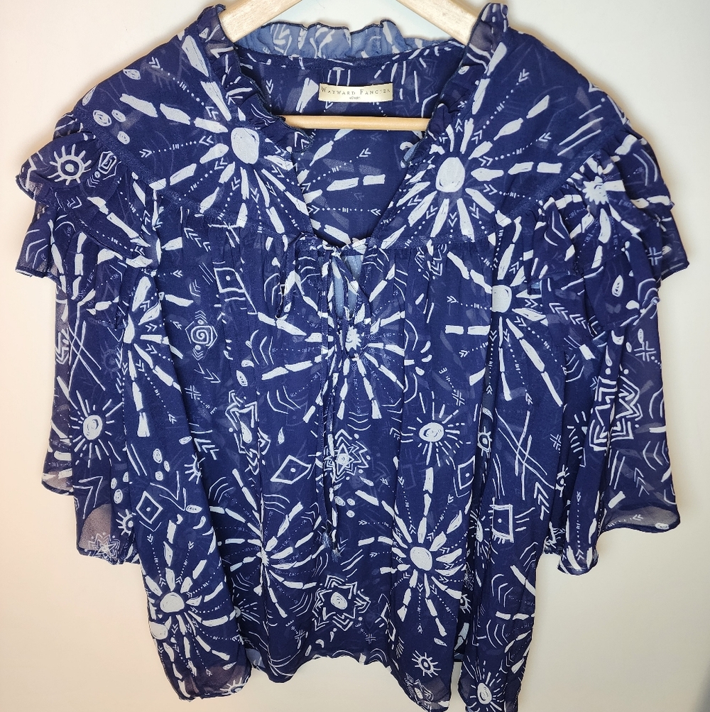 Eshakti Wayward Fancies Sheer Blouse